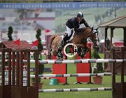 De Chambord Rocker CsioArJYR SS7 8001 : CSIO Giovani Arezzo, De Chambord Damien, Rocker du Syre, foto Stefano Secchi ©
